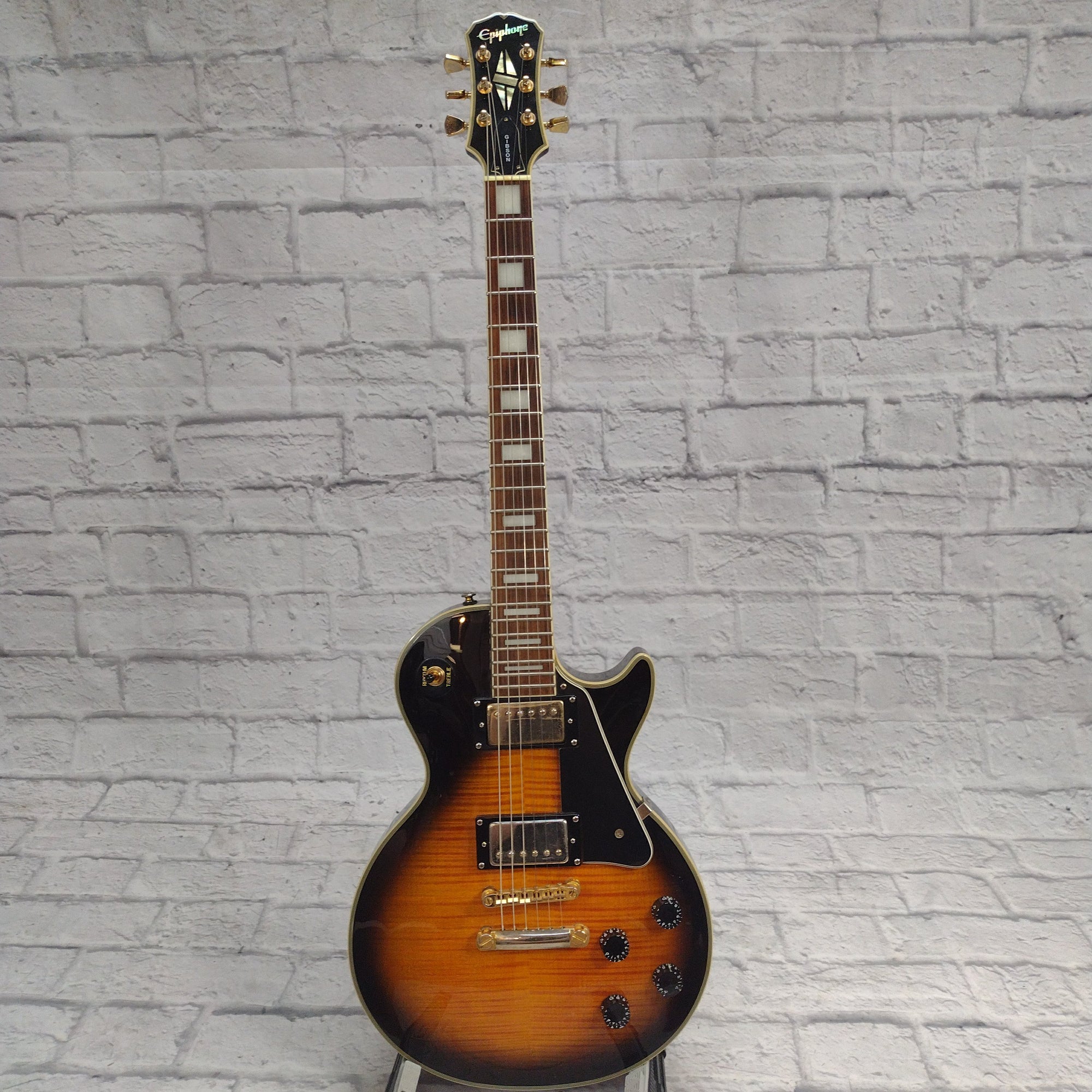 Epiphone Les Paul Custom w/ HSC Electric Guitar