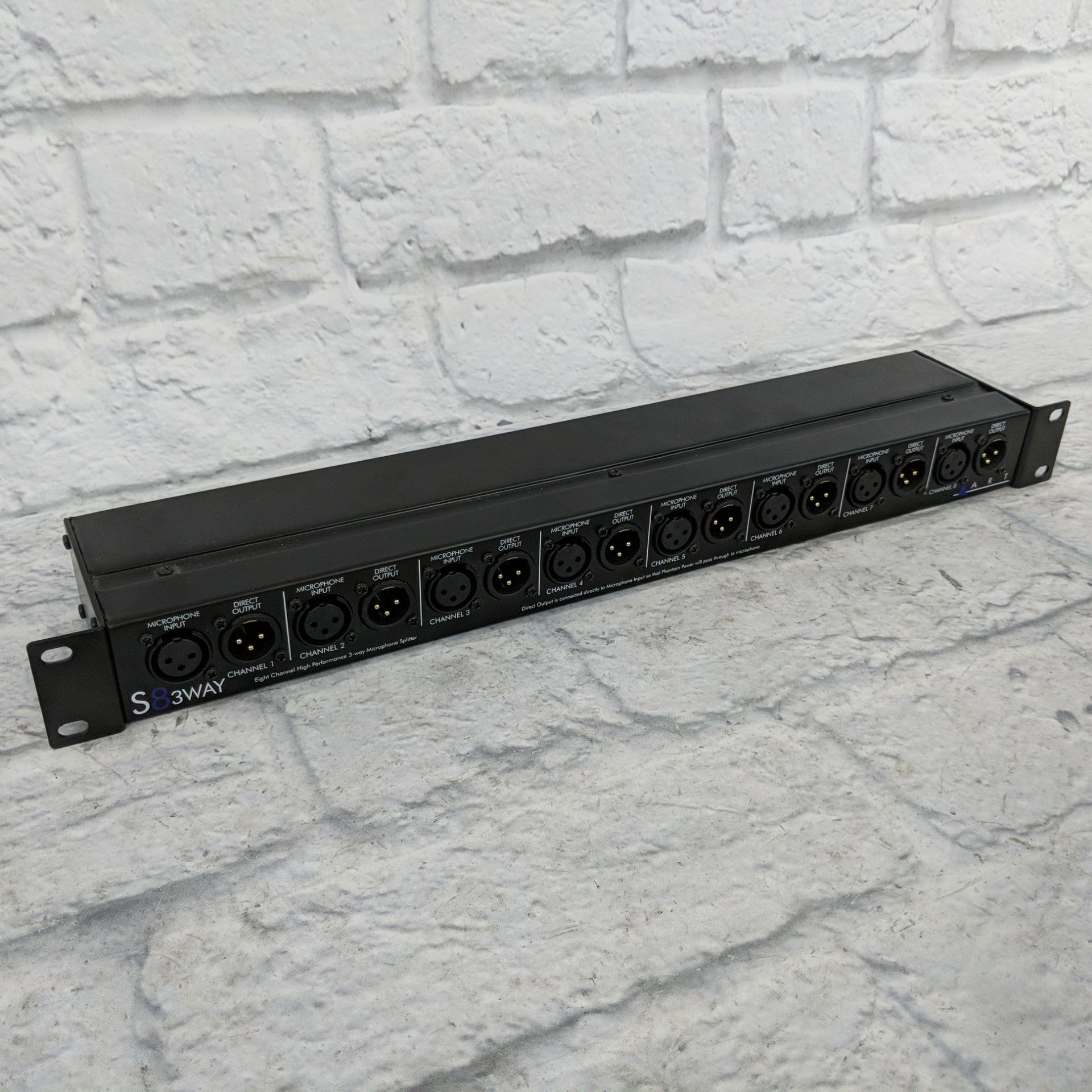 Art S8 3 Way Eight Channel 3 Way Microphone Splitter - Evolution Music
