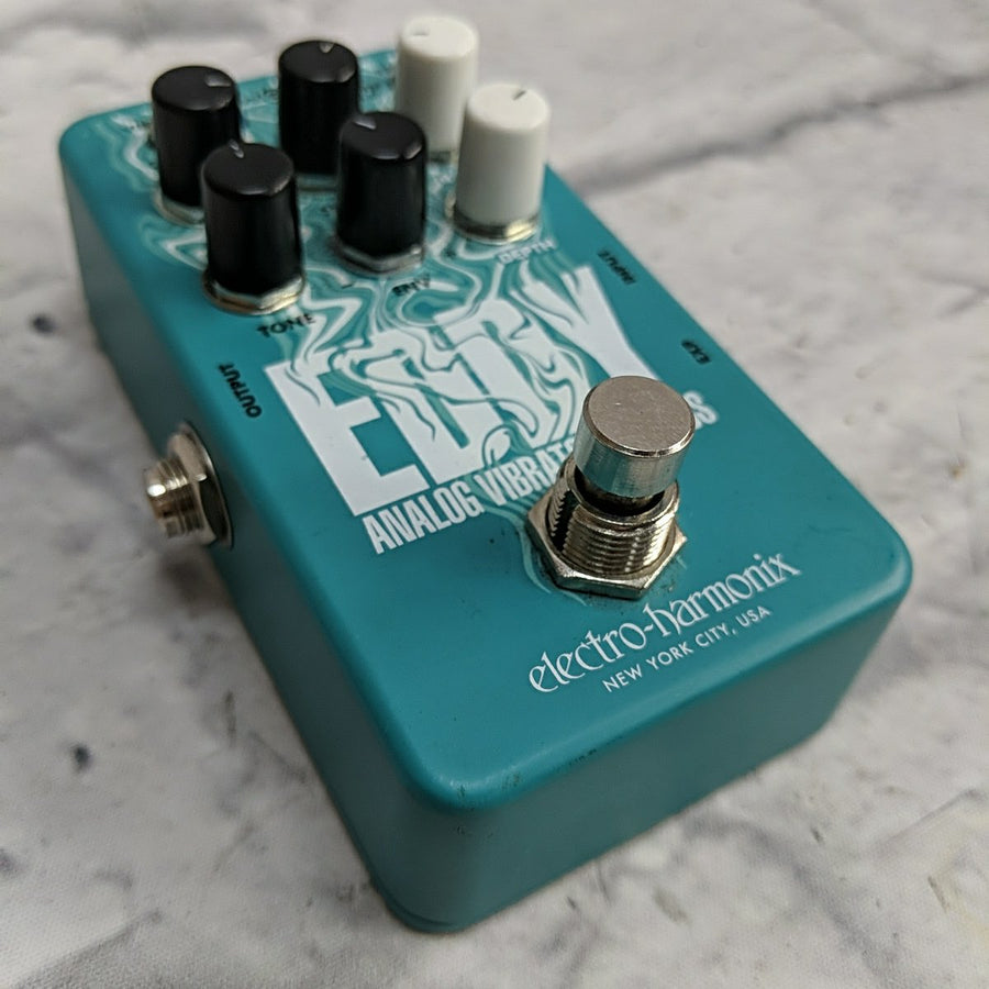Electro-Harmonix Eddy Analog Vibrato & Chorus Guitar Effects Pedal