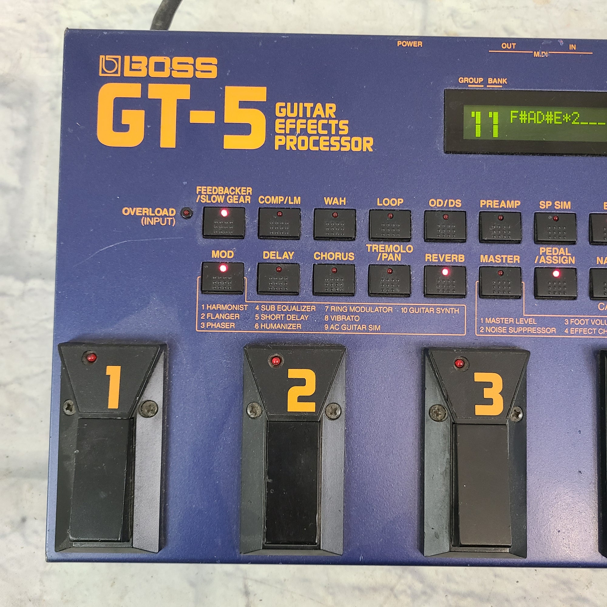 Boss GT-5 Multi Effects Pedal
