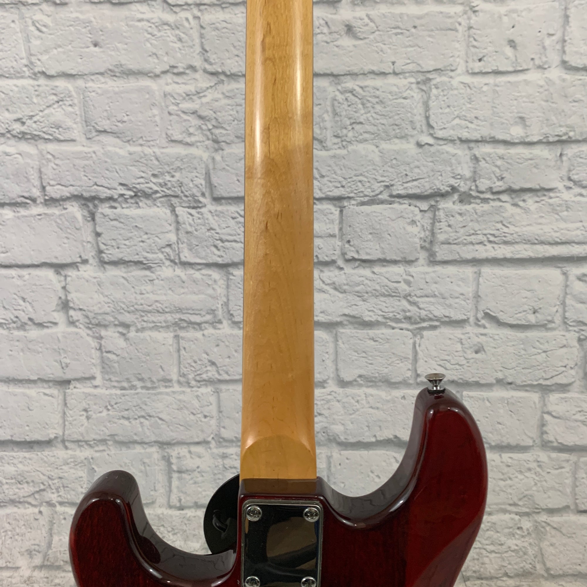 Hamer Slammer HSH Stratocaster Transparent Red