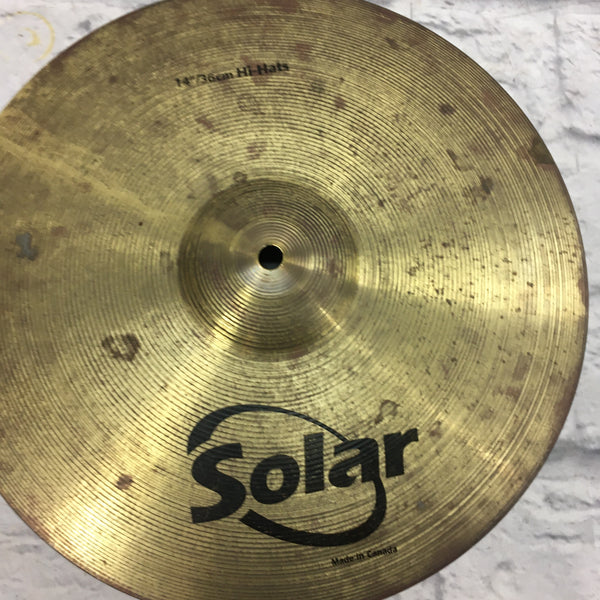 Solar 14 Hi Hat Cymbal Pair - Evolution Music