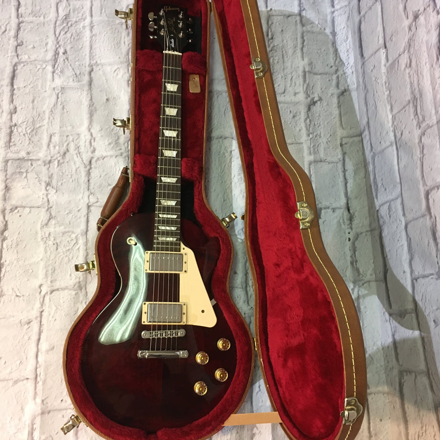Gibson Les Paul Studio T 2017 Wine Red with Case