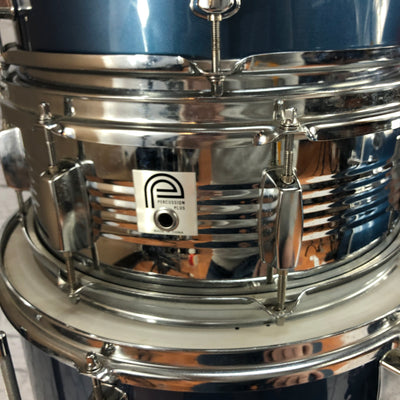 Percussion Plus 5pc Drum Set Gray Blue