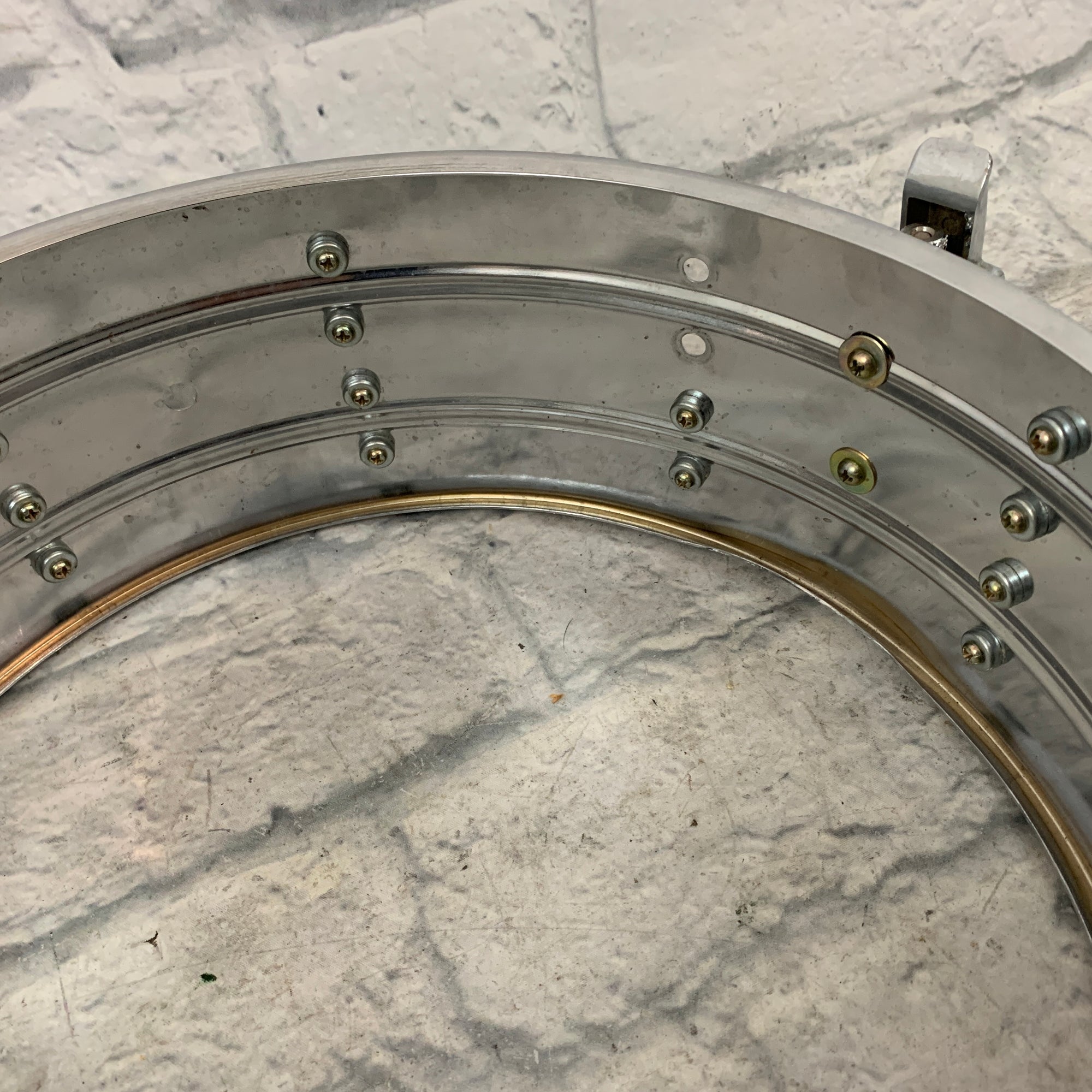 Unknown 10 Lug Steel Snare Shell