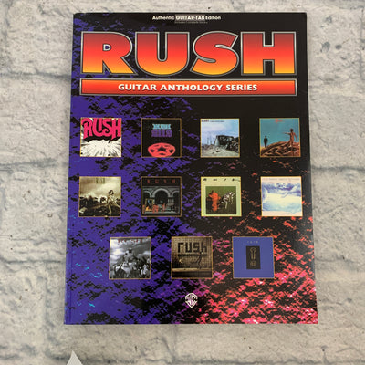 Warner Bros. Music Rush Guitar Anthology Series Tab Book