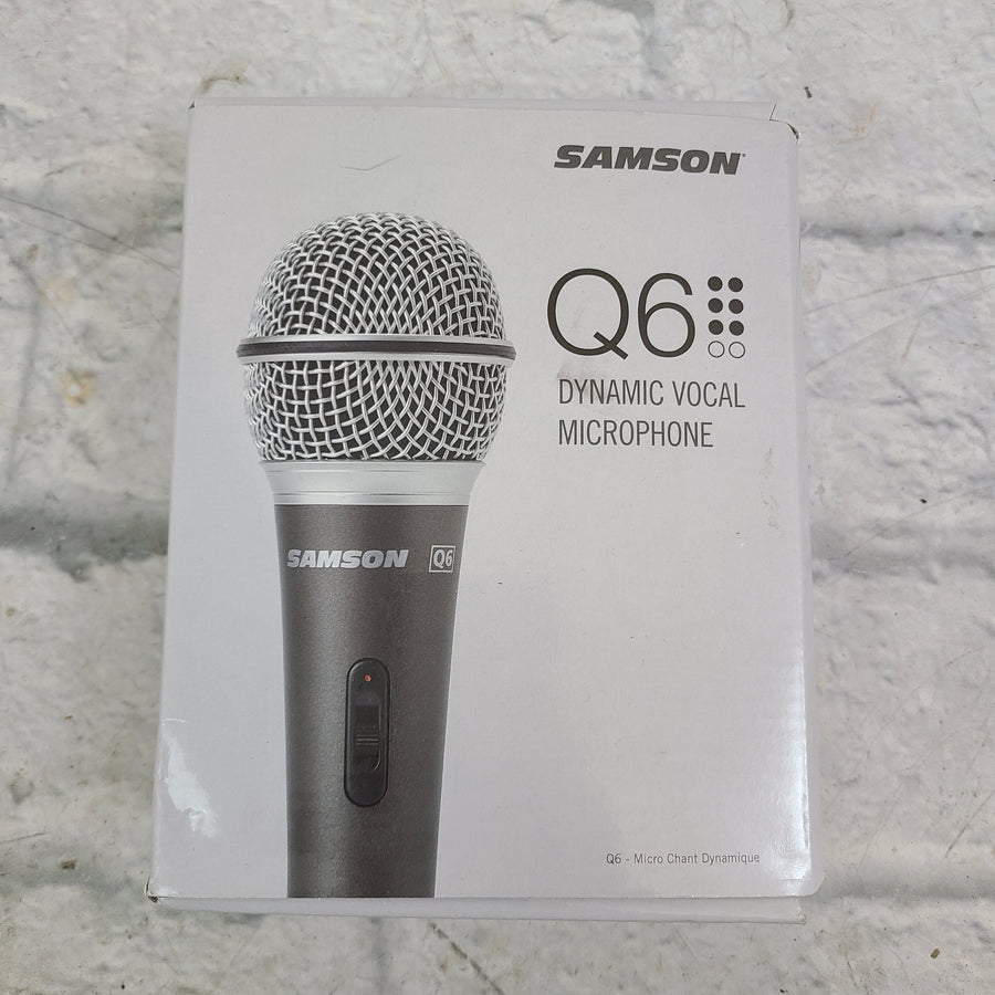 Samson Q6 Dynamic Vocal Mic Microphone