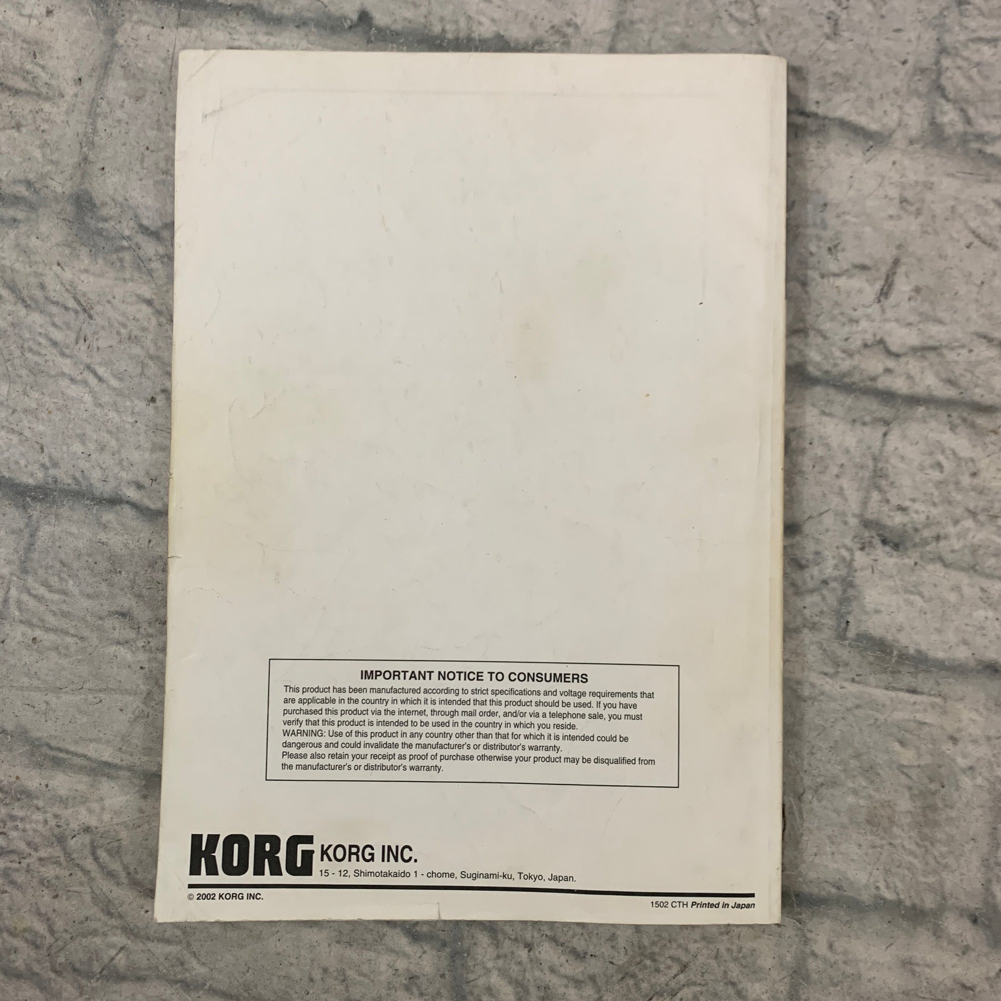 Korg Triton Studio Manual Parameter Guide