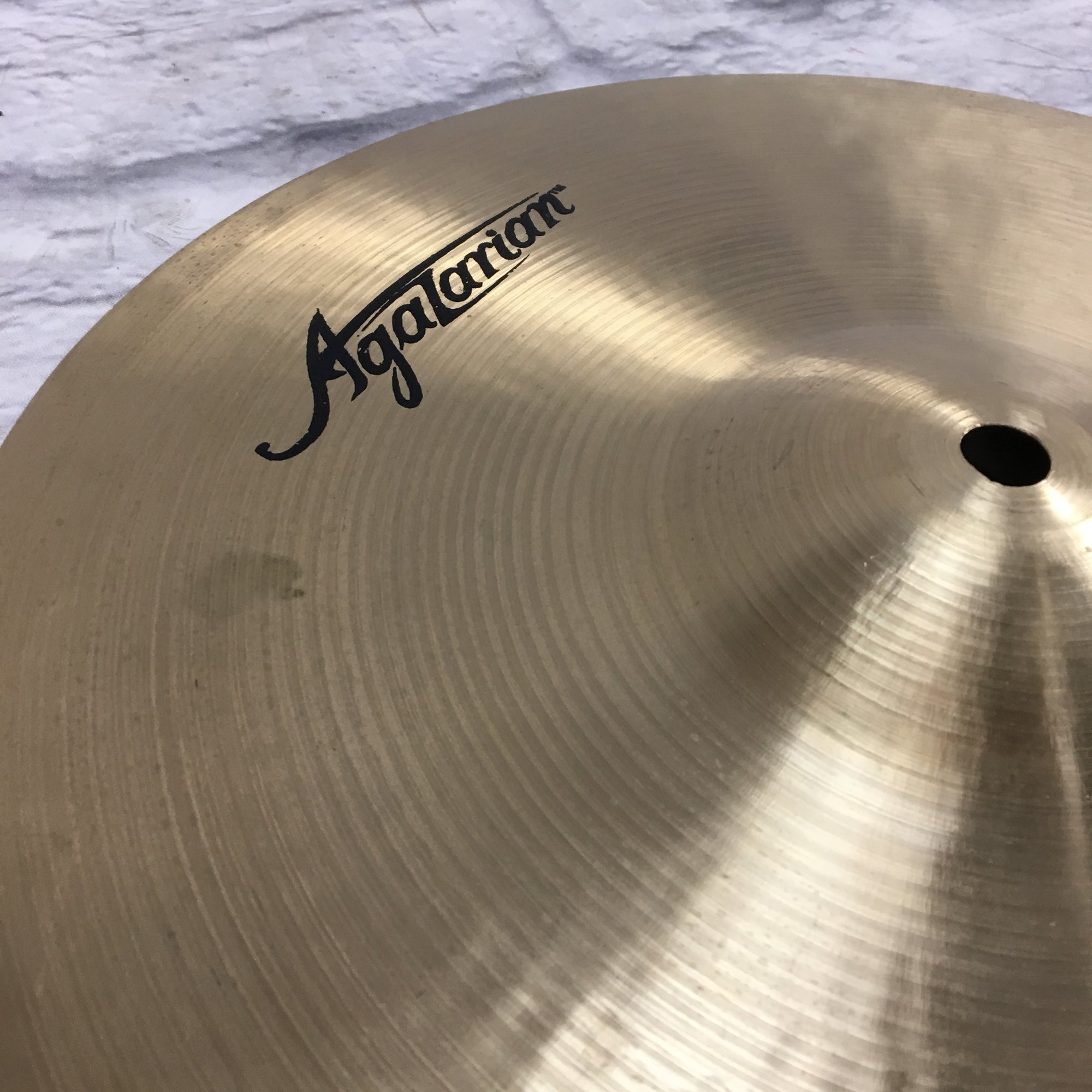 Agazarian 14in Hi Hat Cymbal Pair