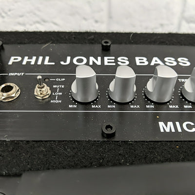 Phil Jones Micro 7 50W 1x7 Bass Combo Amp w/Tweeter