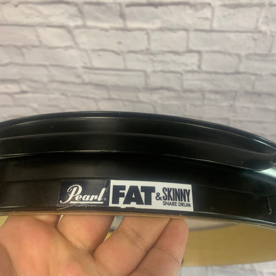 Pearl Fat & Skinny Aux Snare Drum