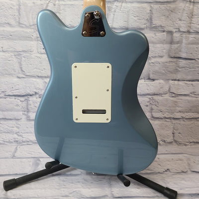 Squier Paranormal Super-Sonic Electric Guitar - Ice Blue Metallic