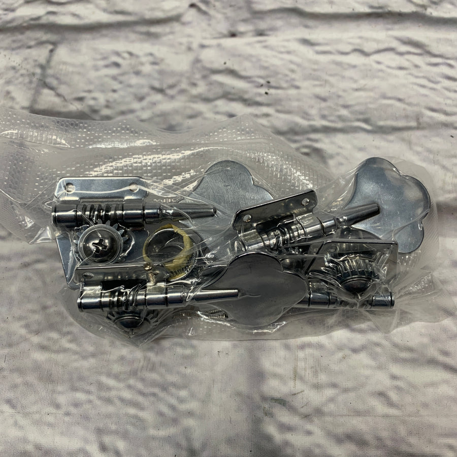 Chrome Bass Tuning Machines