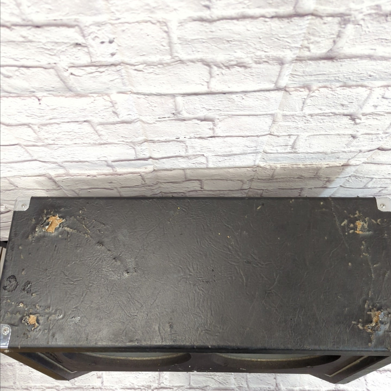 Bugers 4x12 Cabinet Missing Grill & Control Panel 4x12 AS IS