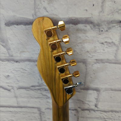 Unknown Tele Style Solid Body Artistic Refinish
