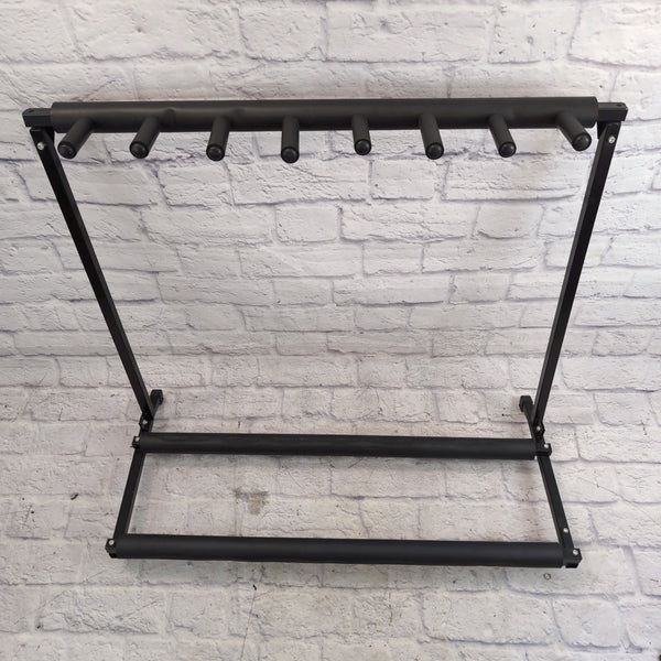 Rok-it 7-space Folding Guitar Rack - Evolution Music