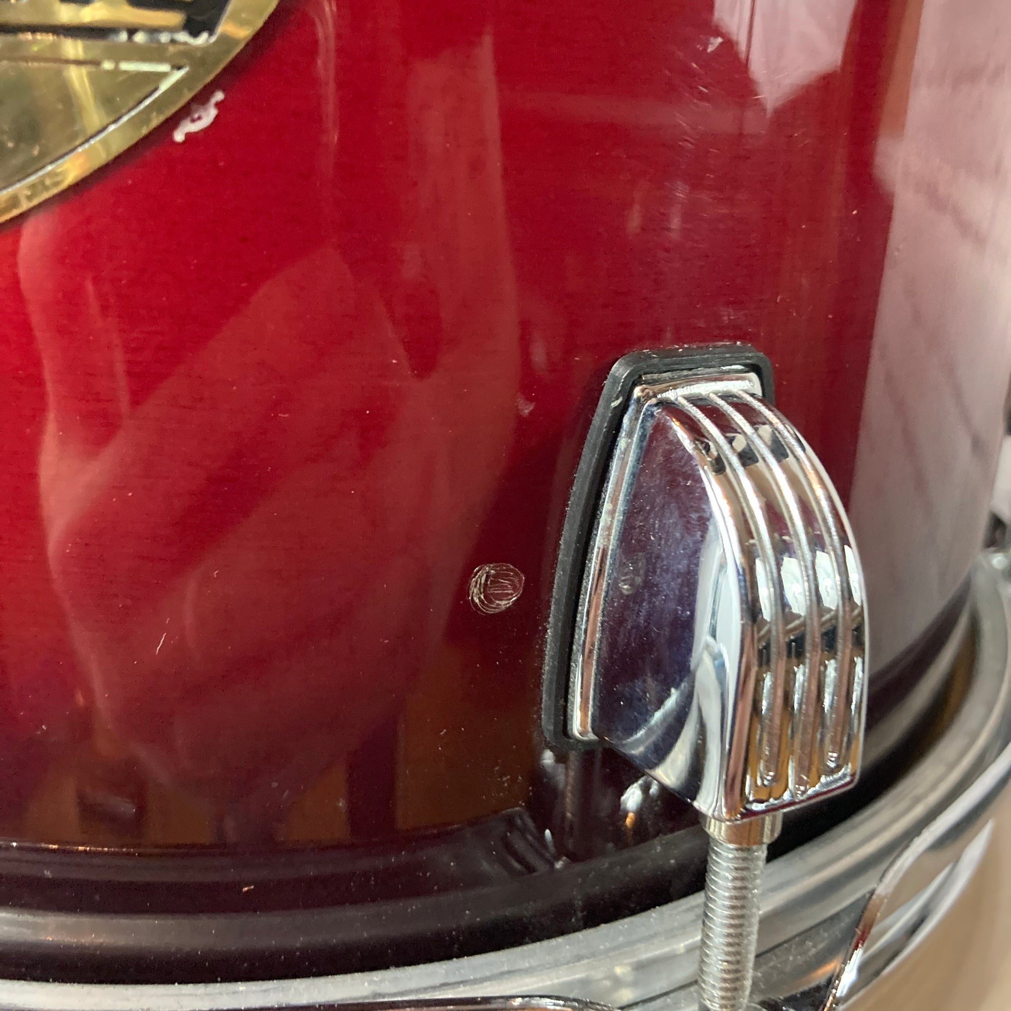 Ludwig Accent CS Custom Wine Red 5 Piece Drum Kit