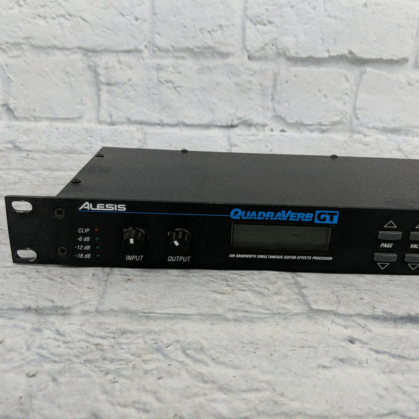 Alesis QuadraVerb GT 20k Bandwidth Simultaneous Guitar Effects
