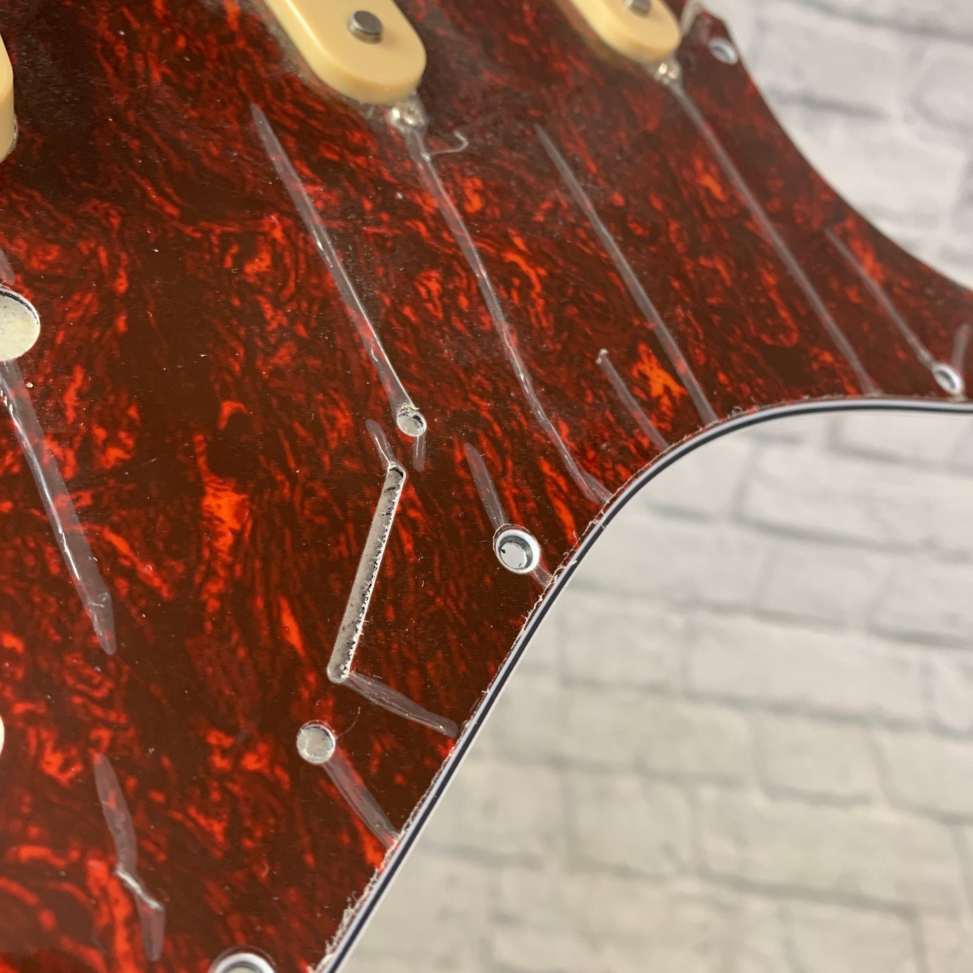 Partially Loaded Strat-Style Pickguard