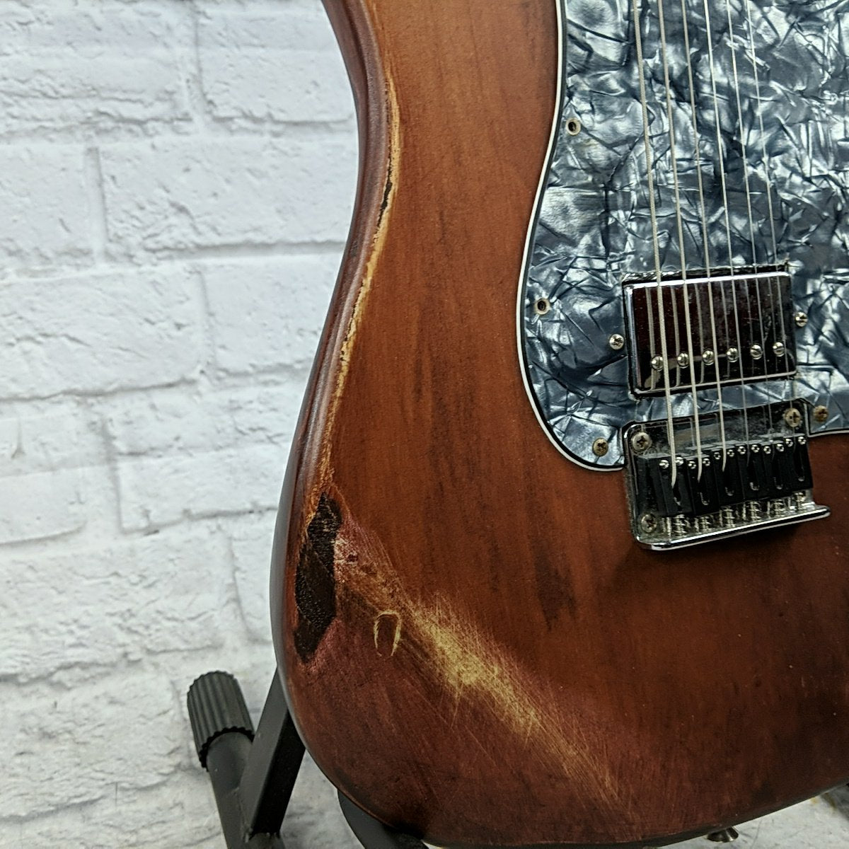 Partscaster Strat Single Humbucker Single Volume Electric Guitar