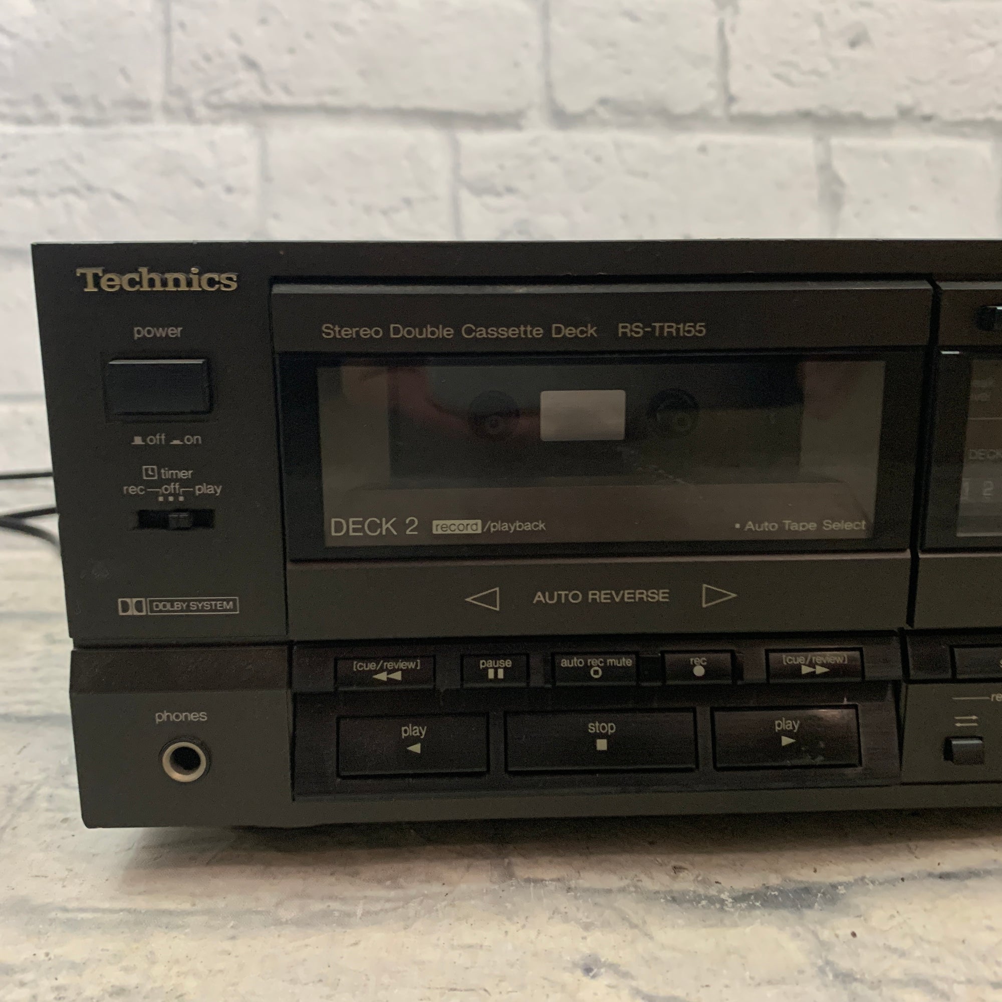 Technics RS-TR155 Cassette Deck AS-IS