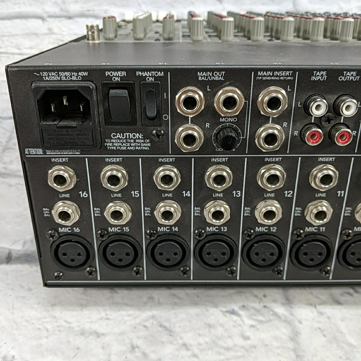 Mackie 1604-VLZ 16ch Passive Mixer