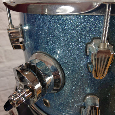 Ludwig Element Pelham Blue Sparkle 5 Piece Drum Kit