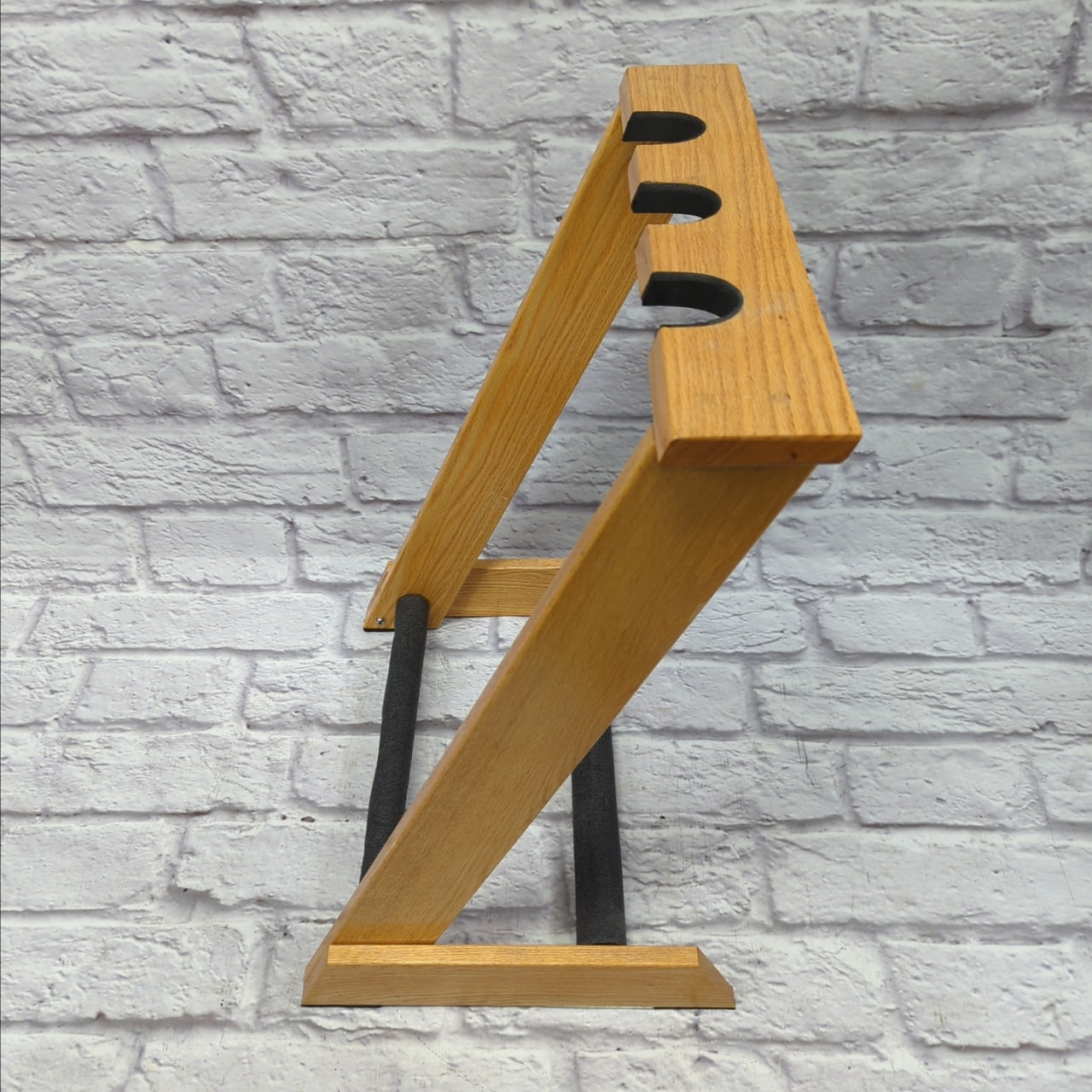 Wooden 3 Three Space Guitar Stand