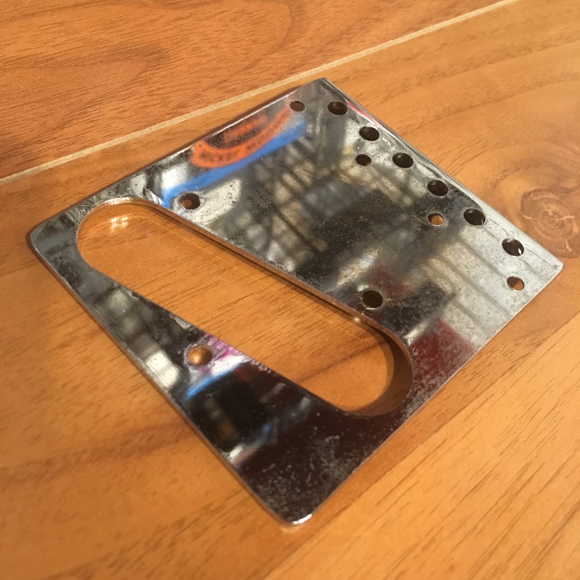 Tele Chrome Bridge Plate
