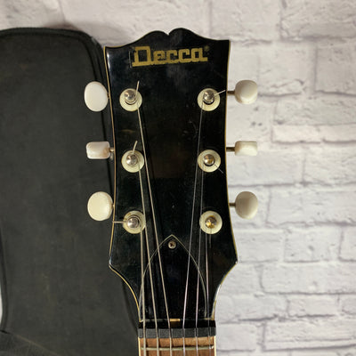 Vintage 1966 Japanese Decca DMI 500 Hollow Body