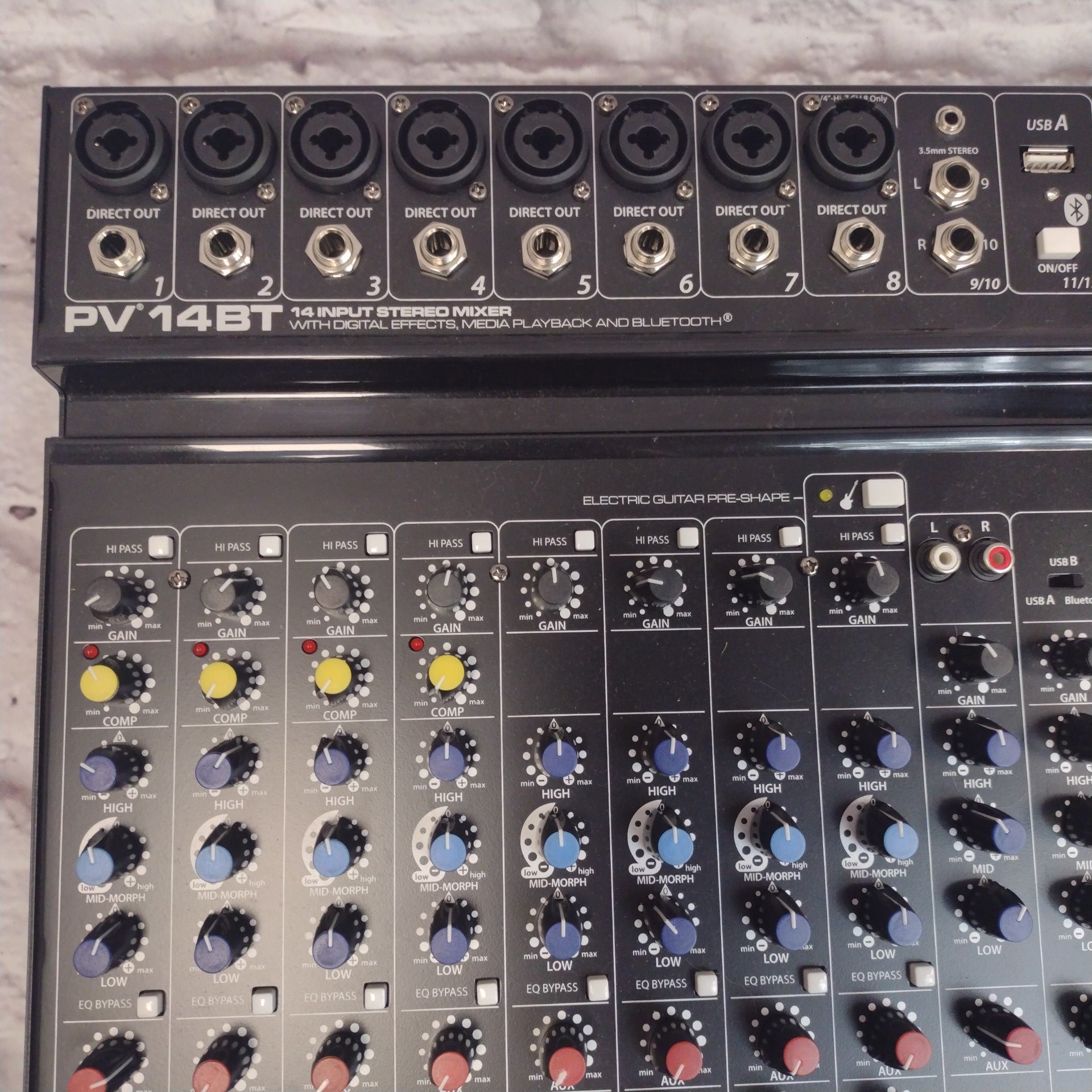 Peavey 14BT Mixer with Bluetooth and Effects