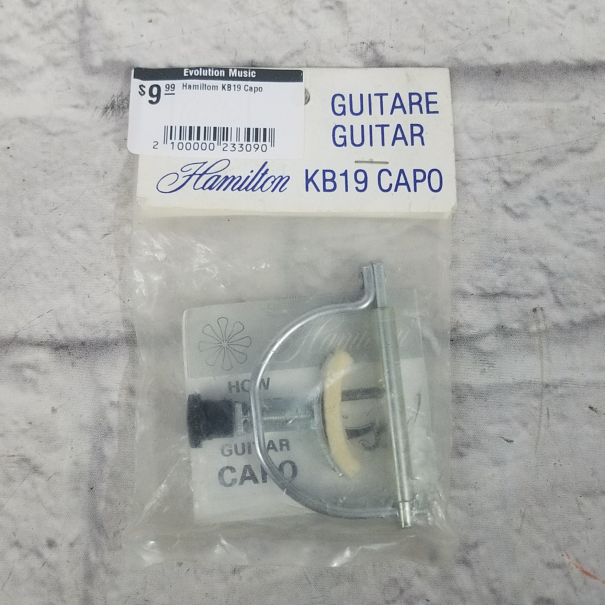 Bill Russell 7190 6 string Classic Elastic Capo