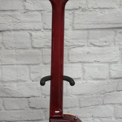 Epiphone Les Paul Classic Quilt Top Trans Red