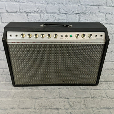 Vintage 1960s Heath / Heathkit Model TA-16 "Starmaker" Solid State 2X12" Guitar Combo Amp with Tremolo and Reverb