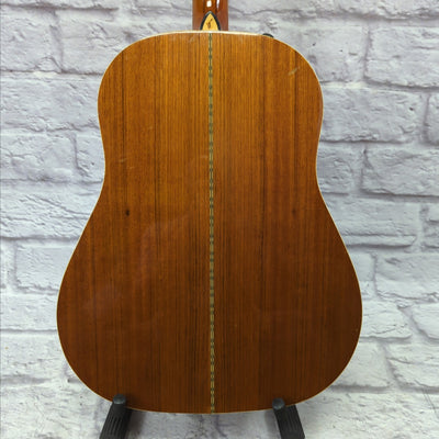 Vintage Washburn D25S Acoustic Electric Guitar Natural
