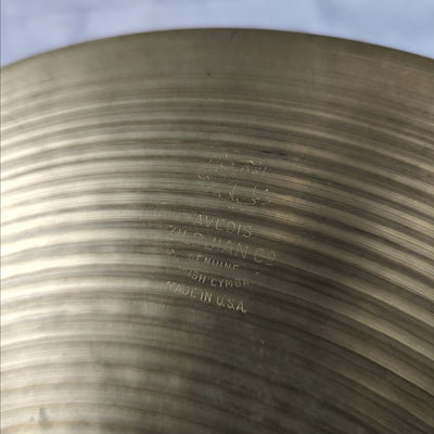 Vintage Zildjian New Beat Hi Hats - 850g Top 1500g Bottom