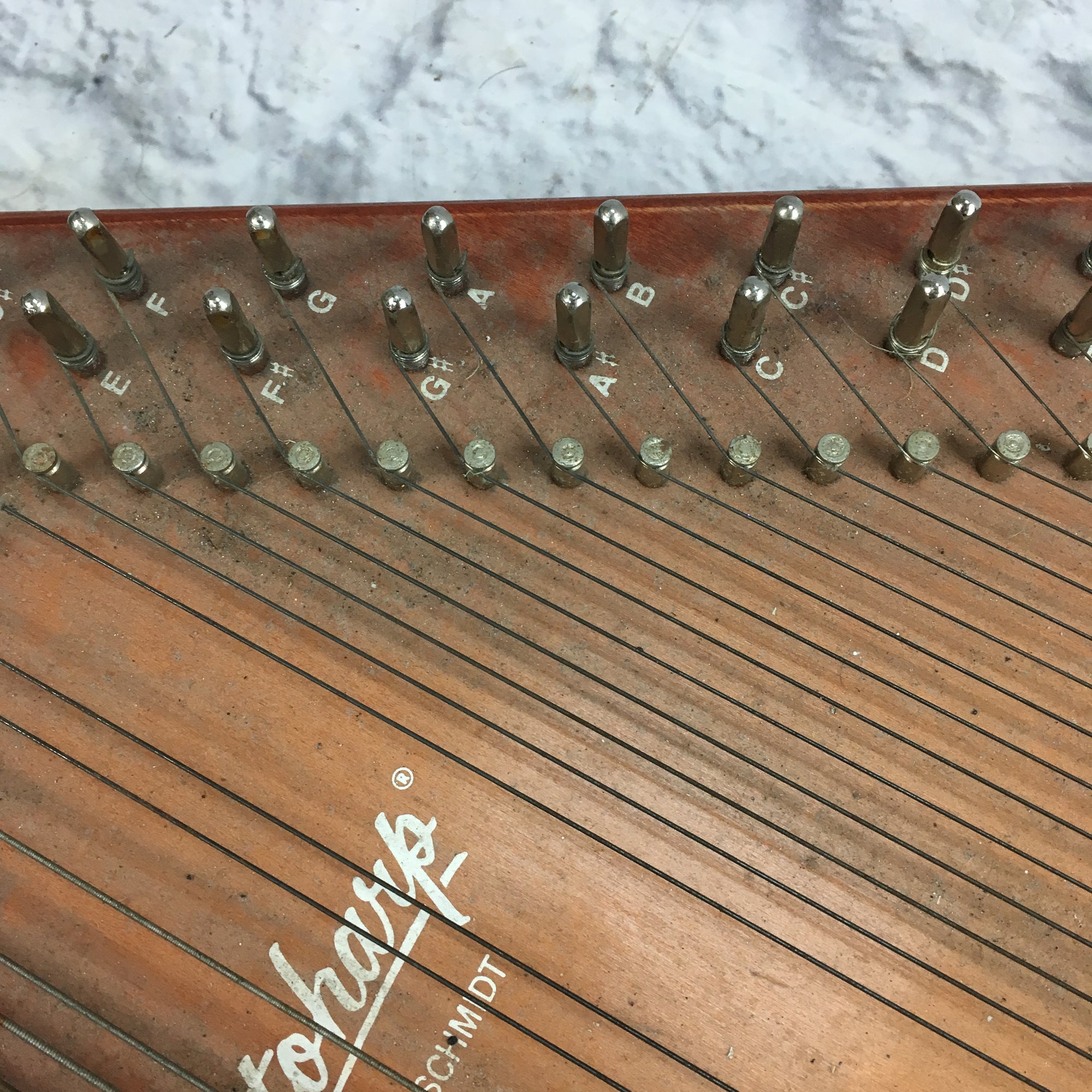 Vintage Oscar Schmidt Auto Harp As-Is