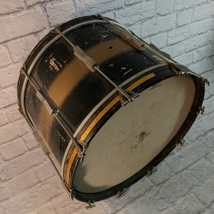 Vintage Ludwig 22 Bass Drum 1960-63 Pre Serial Keystone Badge