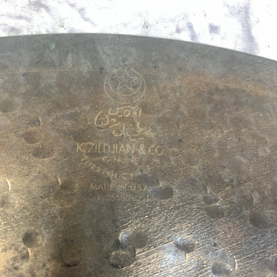 Zildjian K Custom Dry Ride 20 80's