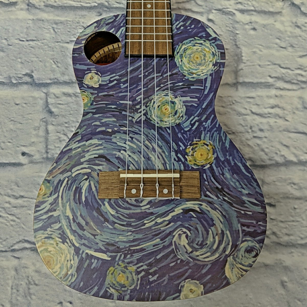 Amahi UUKC-3DA4 Starry Night Concert Mahogany Ukulele