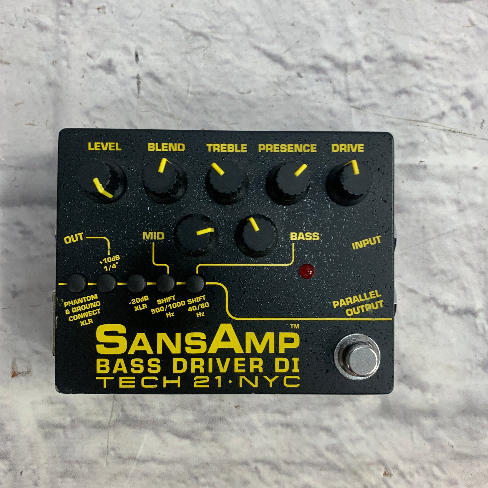 Tech 21 Sansamp Bass DI V2
