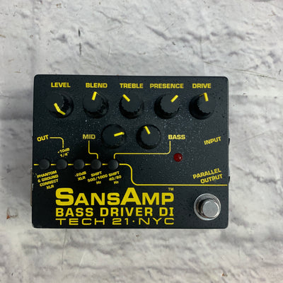 Tech 21 Sansamp Bass DI V2