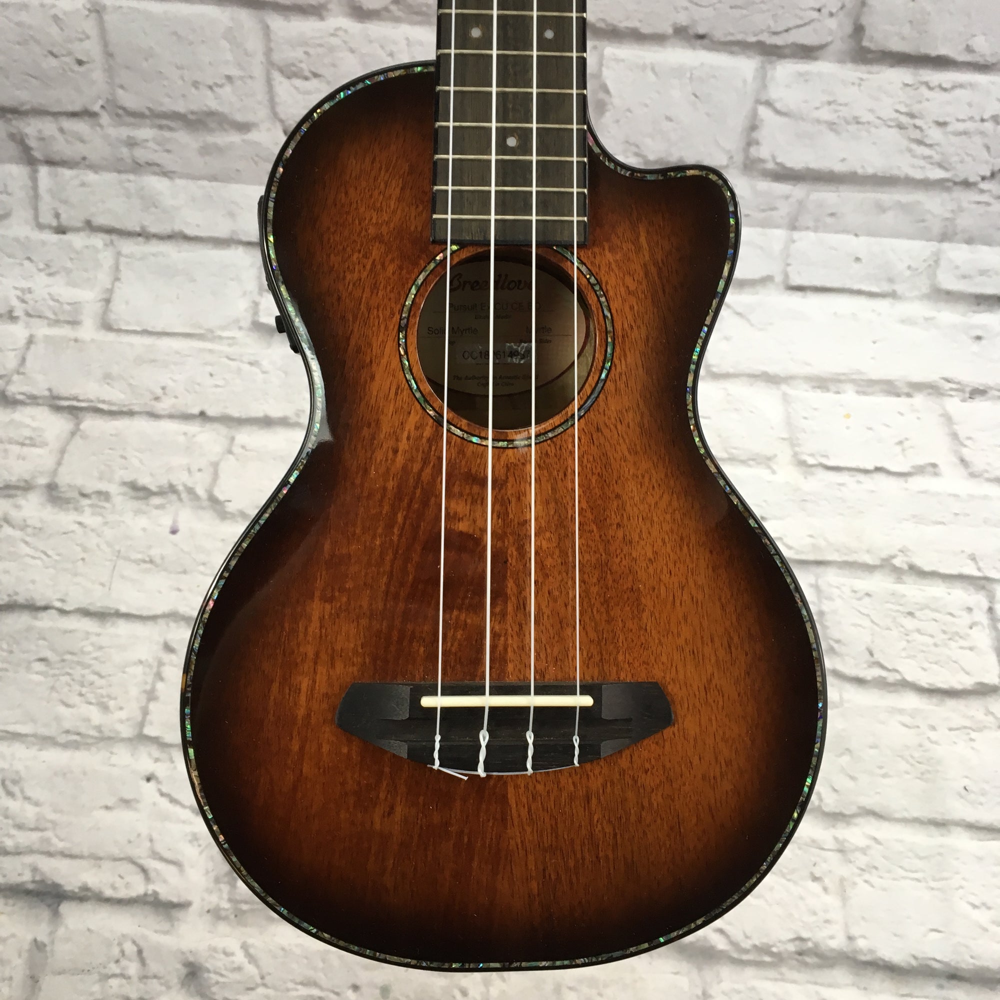 Breedlove Ex Cu Ce Bo Concert Ukulele