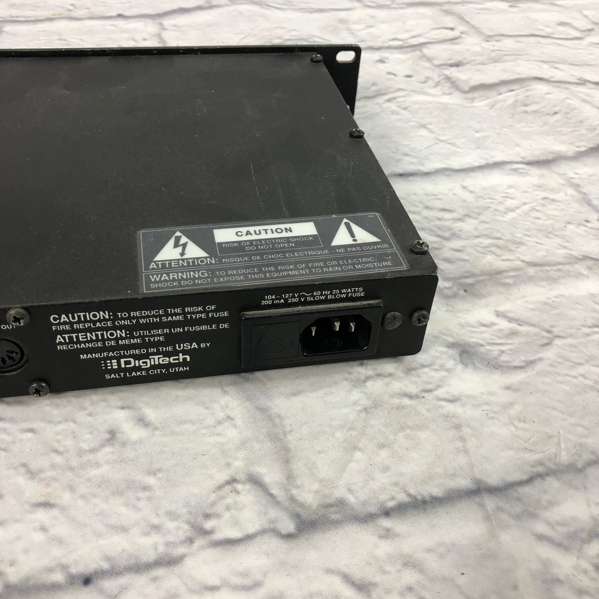 Digitech 256XL Rack Multi Effects Processor - Evolution Music