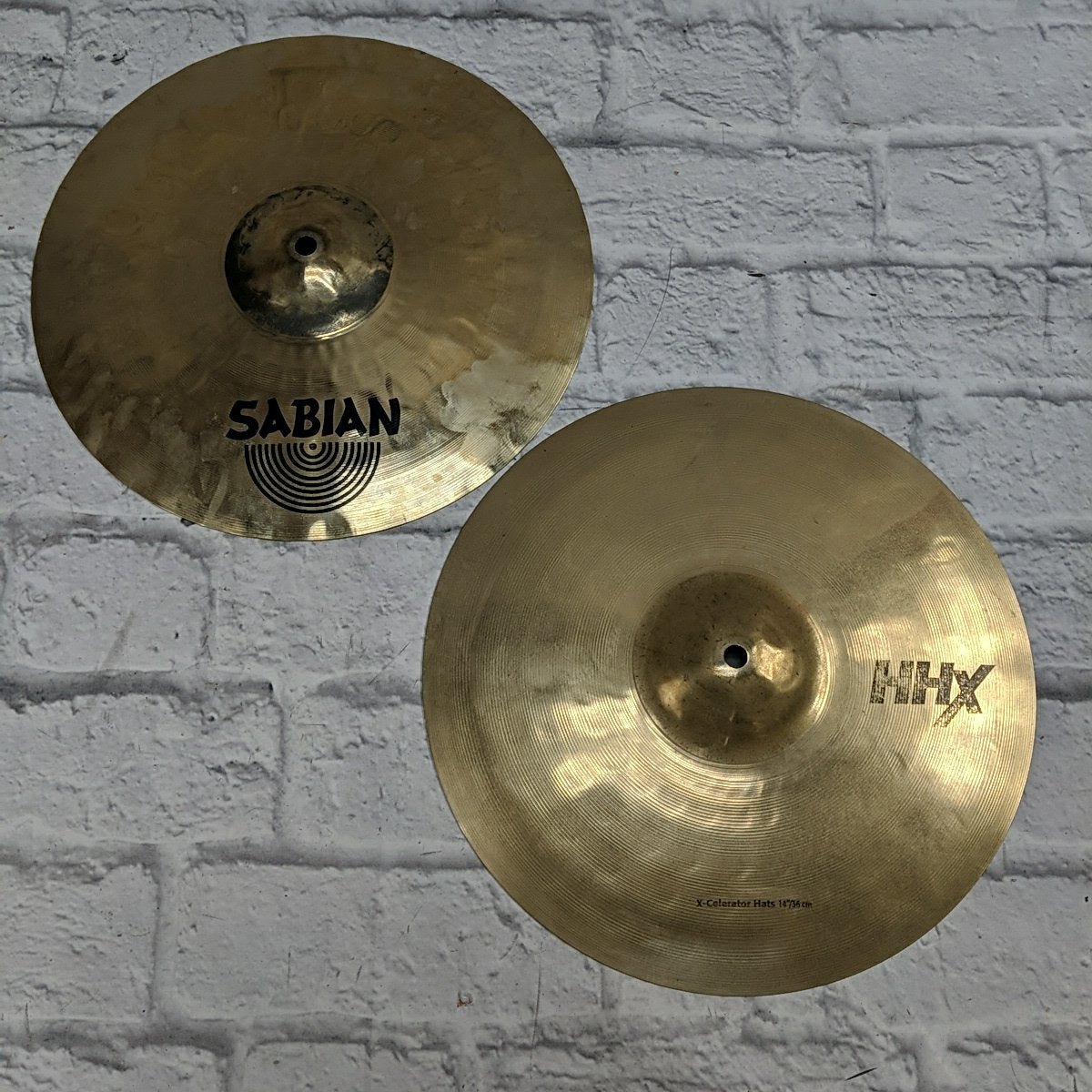 Sabian 14 HHX X-Celerator Hi Hat Cymbal Pair