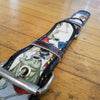 Jodi Head White Day of the Dead Roller Guitar Strap