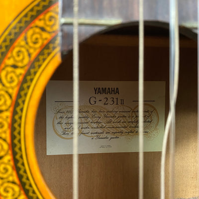 Yamaha G-231ii Classical Acoustic Guitar