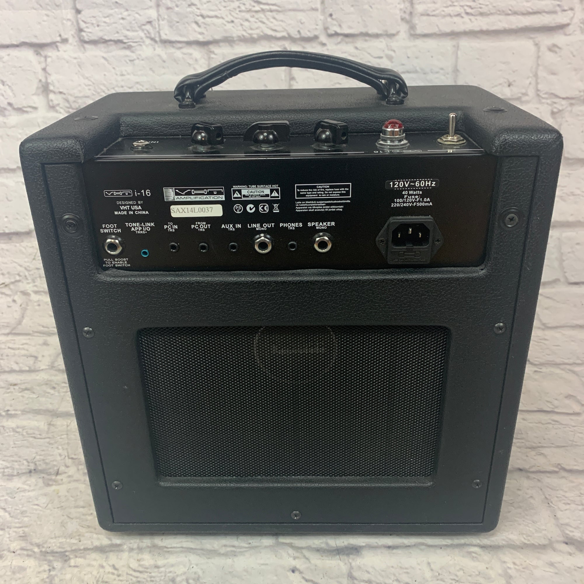 VHT i-16 Tube Hybrid Guitar Amp