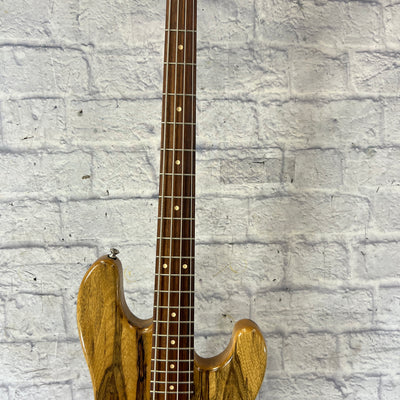Warmoth Custom Black Korina P-bass w/ Rosewood Fretboard