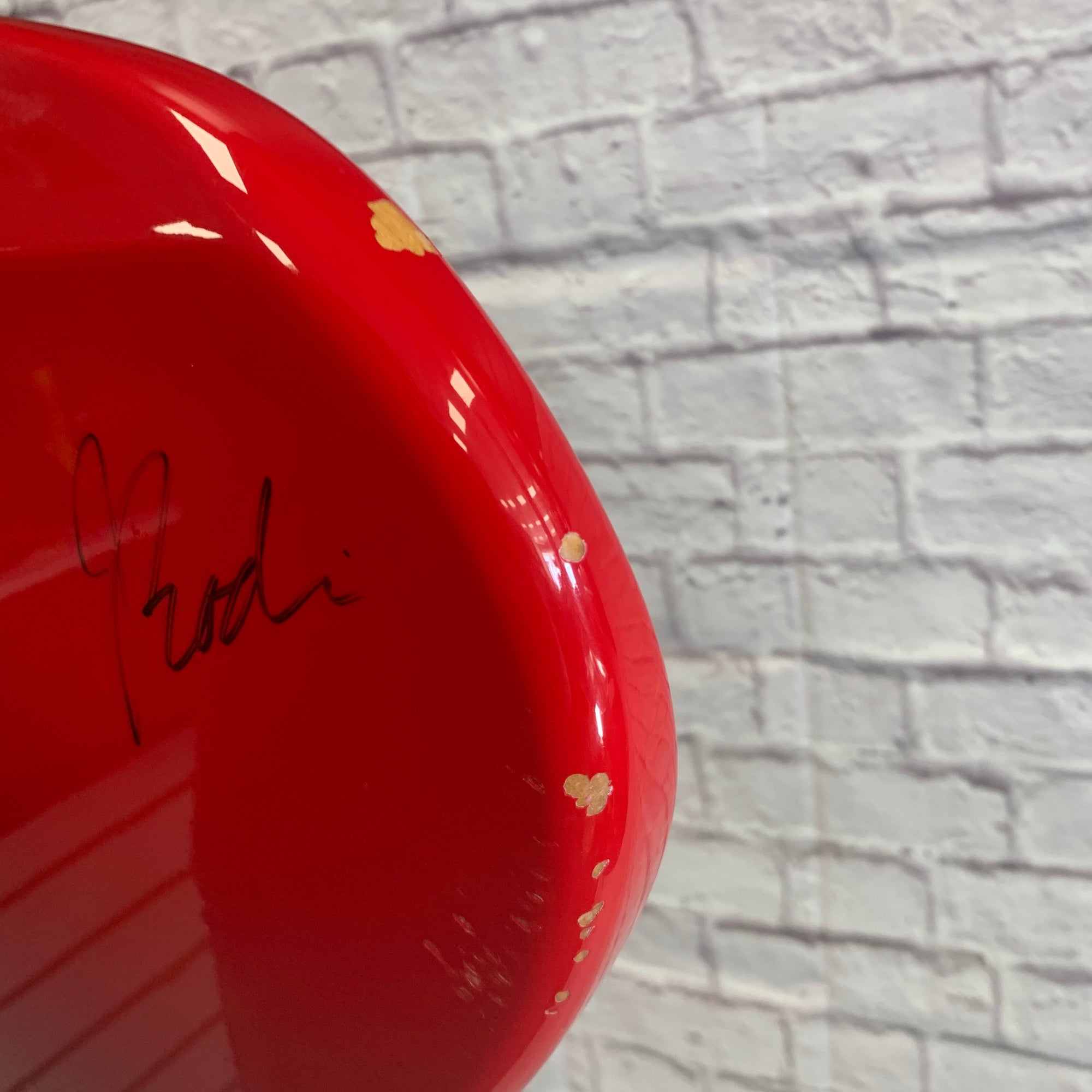 Squier P Bass Red 4 String Bass Guitar